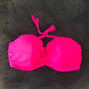 Victoria’s Secret hot pink bikini top 36 DD
